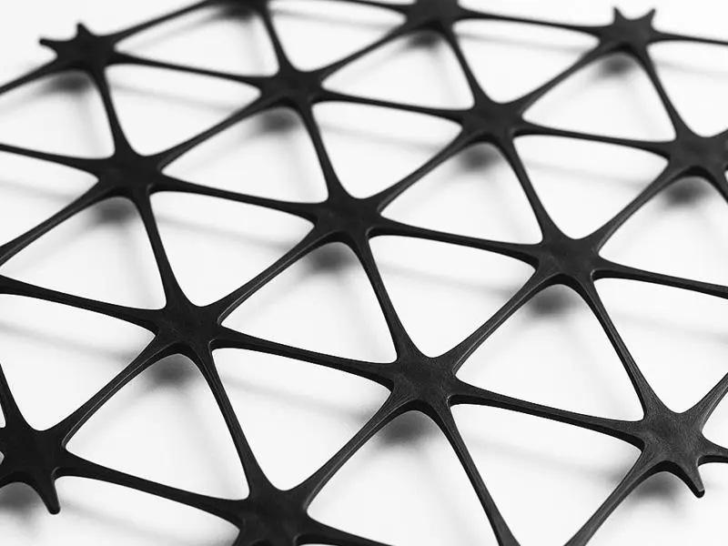 Triaxial geogrid