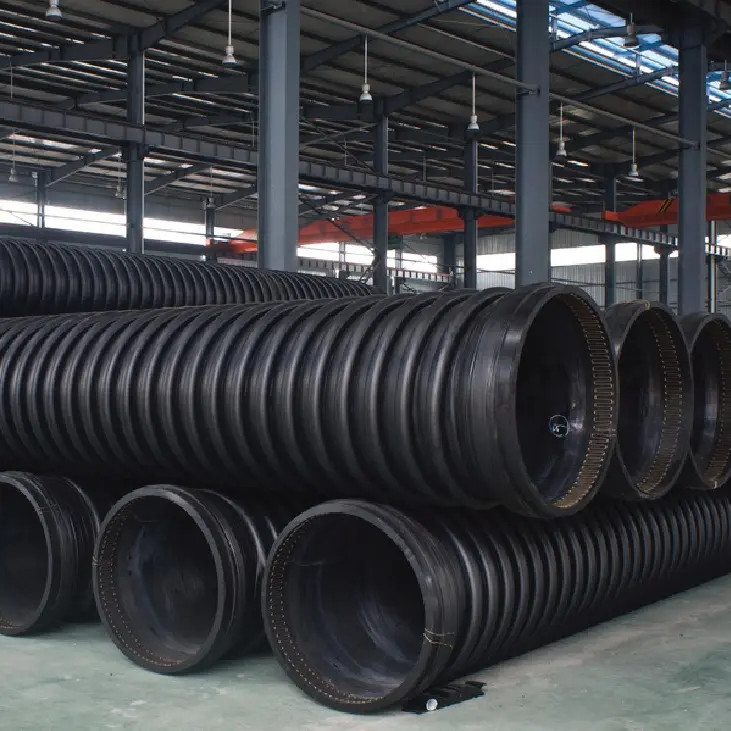 HDPE SPIRAL PIPE & FLAP GATE