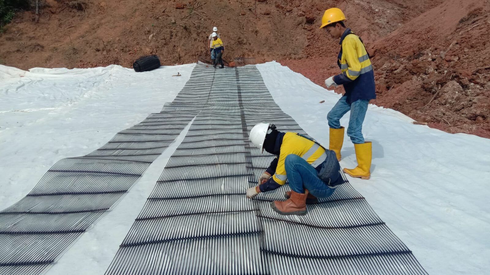 Jual Geogrid Indonesia | Biaxial dan Uniaxial