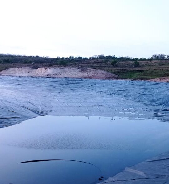 Clean Water Pond Lined with HDPE Geomembrane in Waingapu