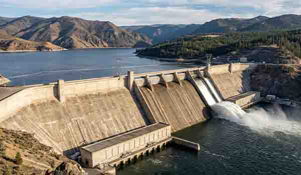bendungan gravitasi atau bisa disebut gravity dam