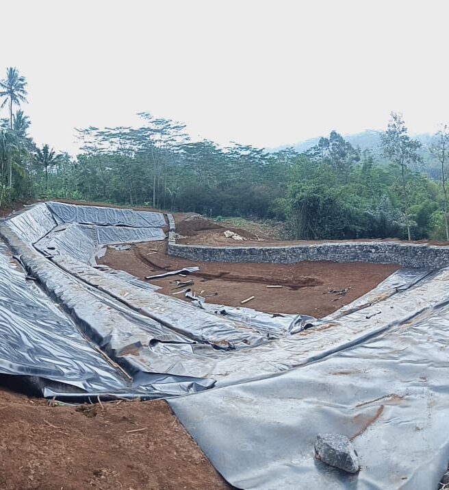 Landfill Lining in Central Java with HDPE Geomembrane