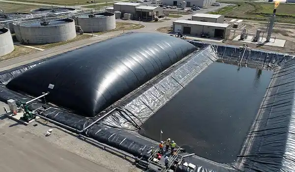 Fungsi Geomembran pada Kolam Anaerobik IPAL